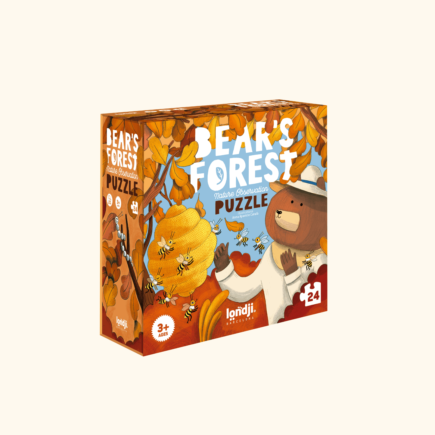 Londji - Observation Puzzle Bear's Forest | Children's Puzzle Board Game | Arch & Ted - Australia