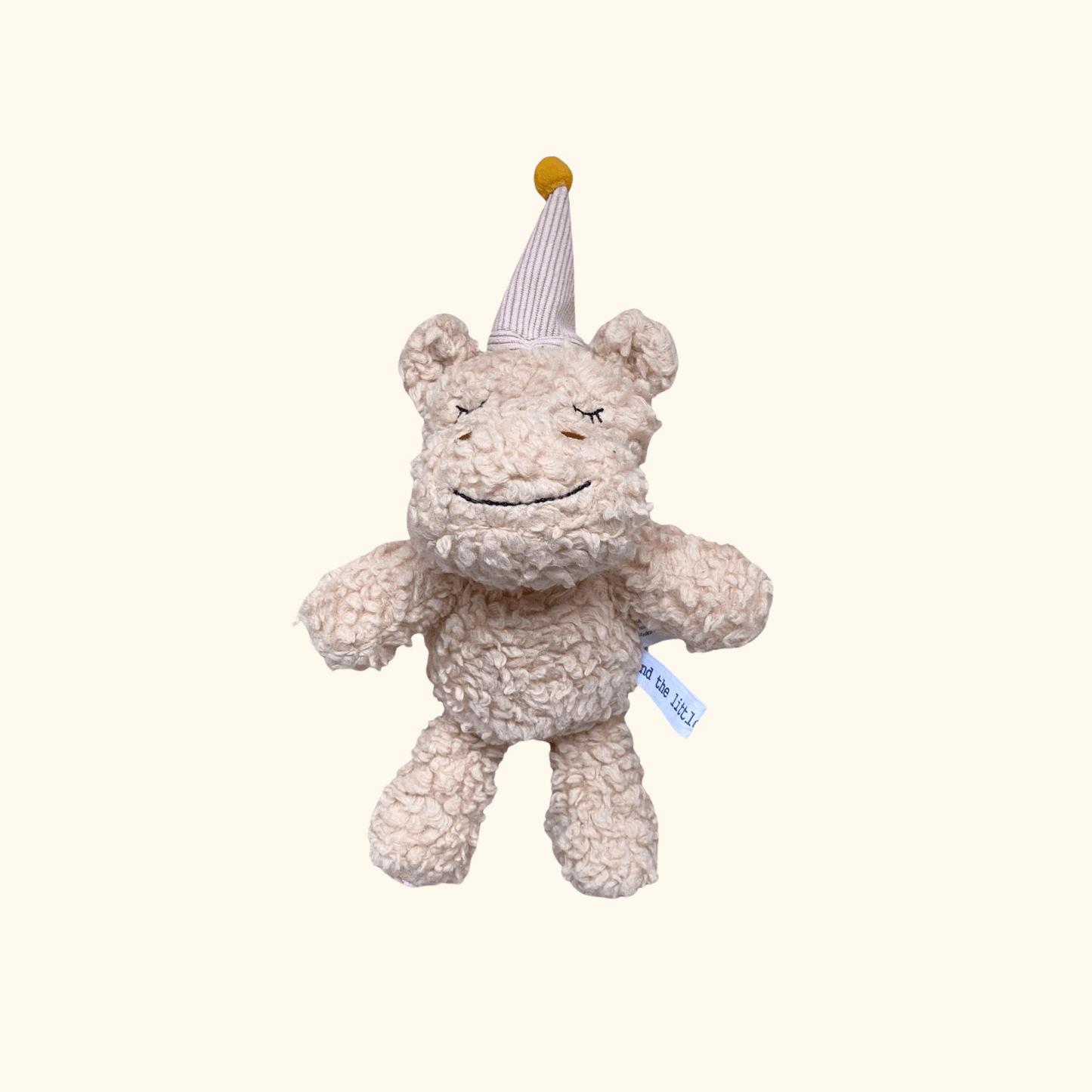Soft plush toy – Betty Hippo by And The Little Dog Laughed, stocked by Arch & Ted