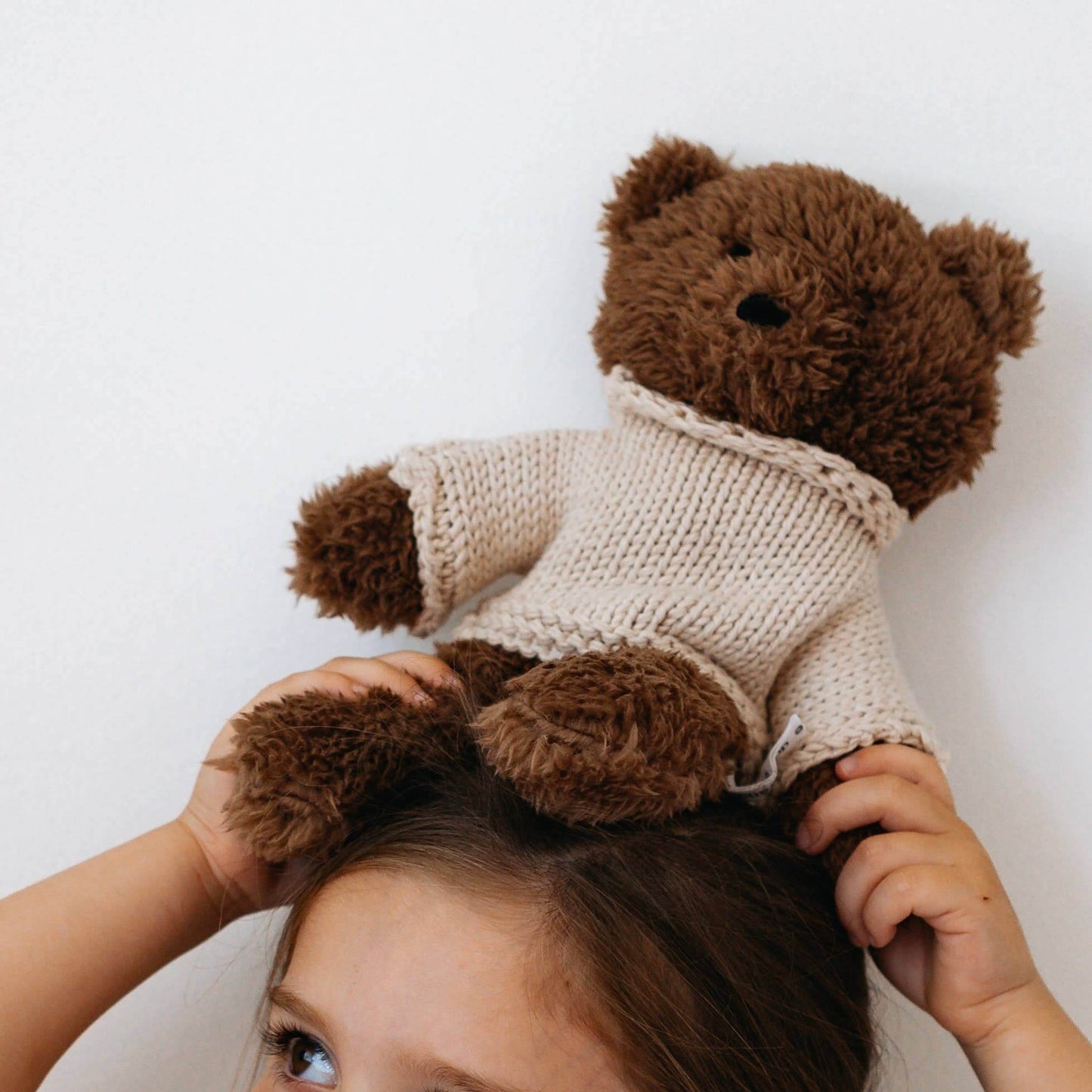 Soft plush toy – Milo The Bear by And The Little Dog Laughed, stocked by Arch & Ted
