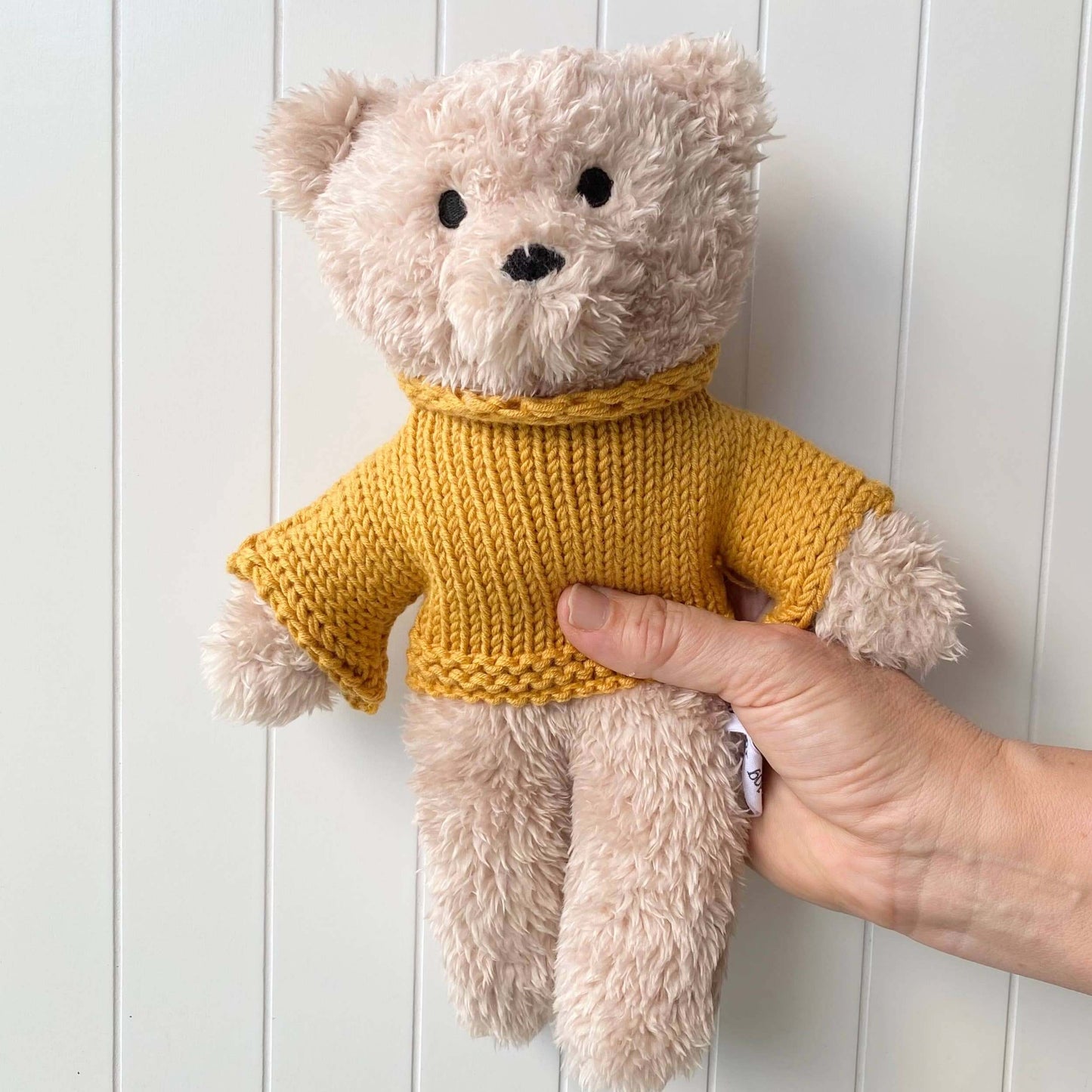 Soft plush toy – Dulcie Bear Mini by And The Little Dog Laughed, stocked by Arch & Ted