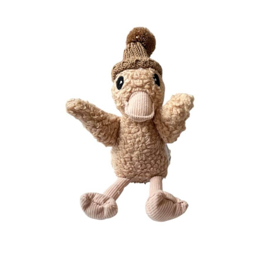 Soft plush toy – Poppy the Duck by And The Little Dog Laughed, stocked by Arch & Ted