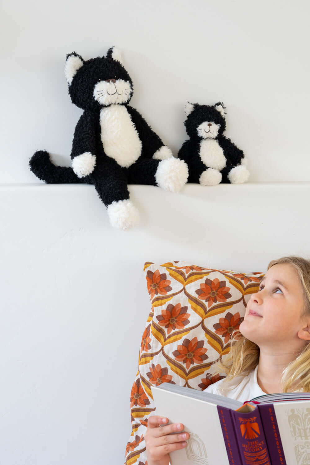 Checkers the Kitten Black