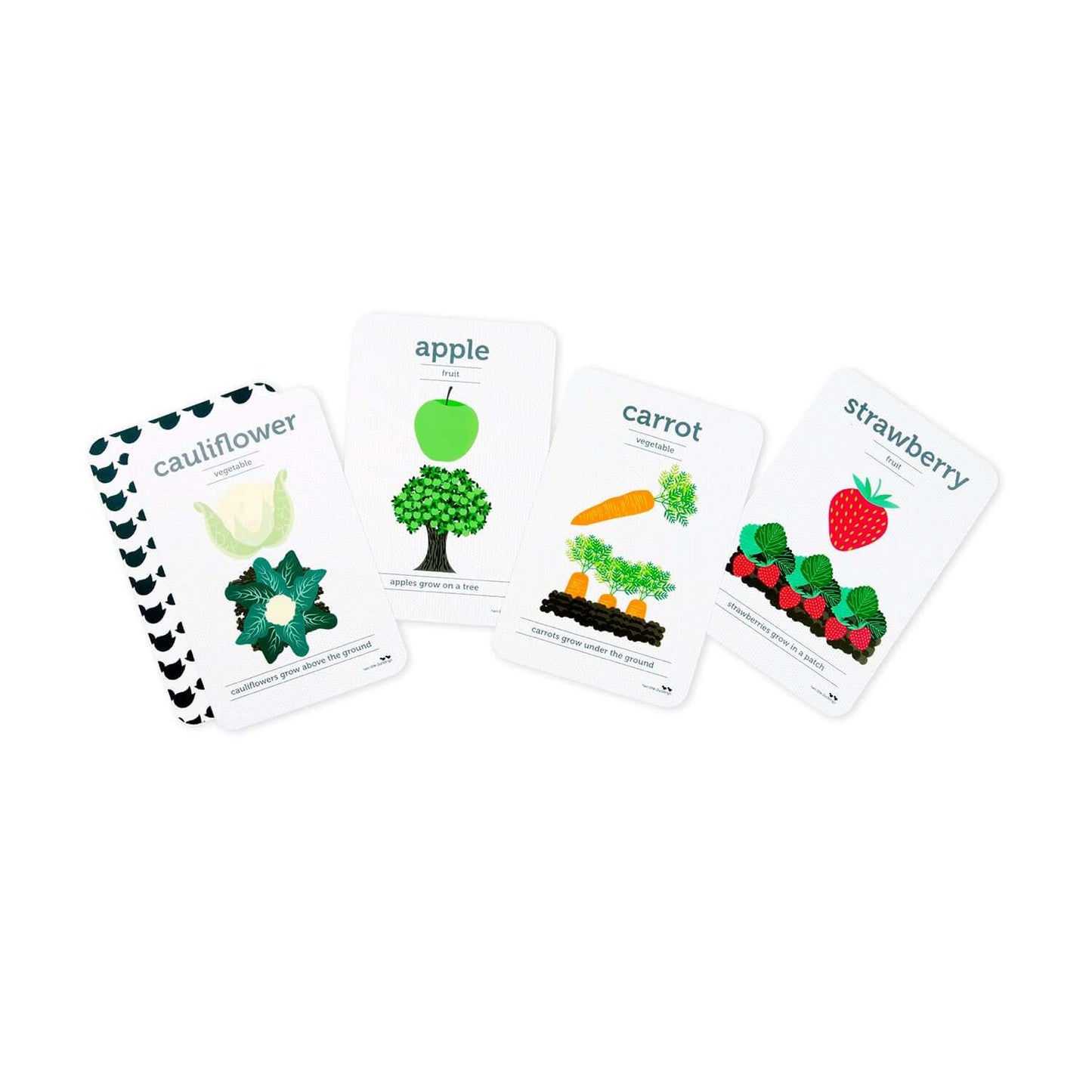 Fruit and Vegetables Flash Cards