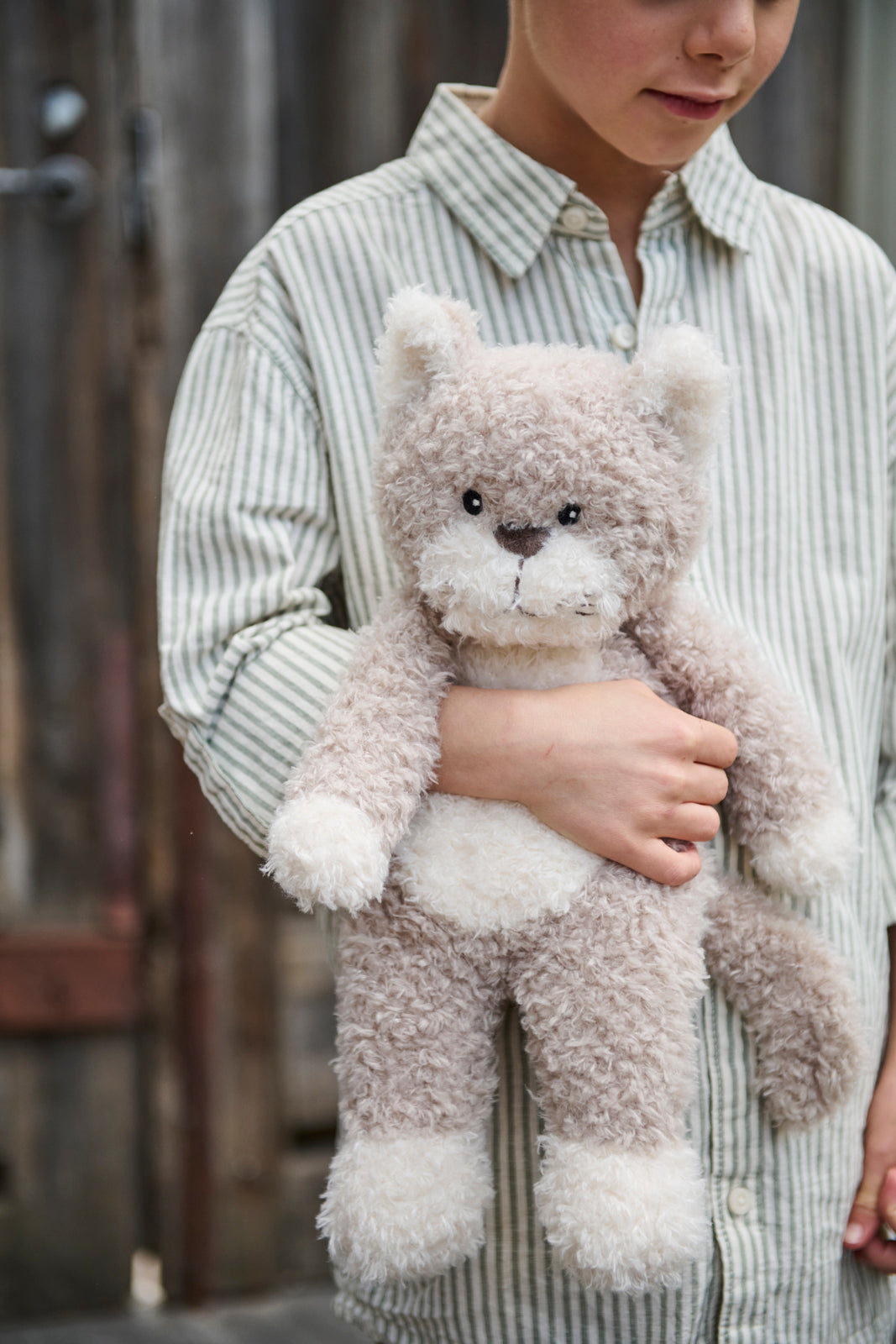 Nana Huchy - Checkers The Cat Grey | Plush Toy | Arch & Ted - Australia
