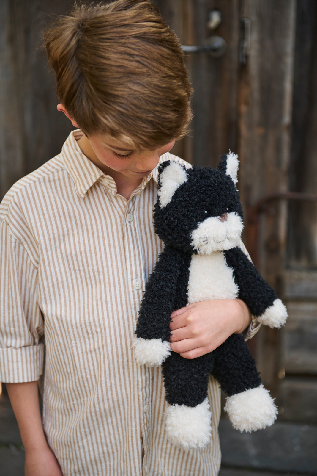 Nana Huchy - Checkers The Cat Black | Plush Toy | Arch & Ted - Australia