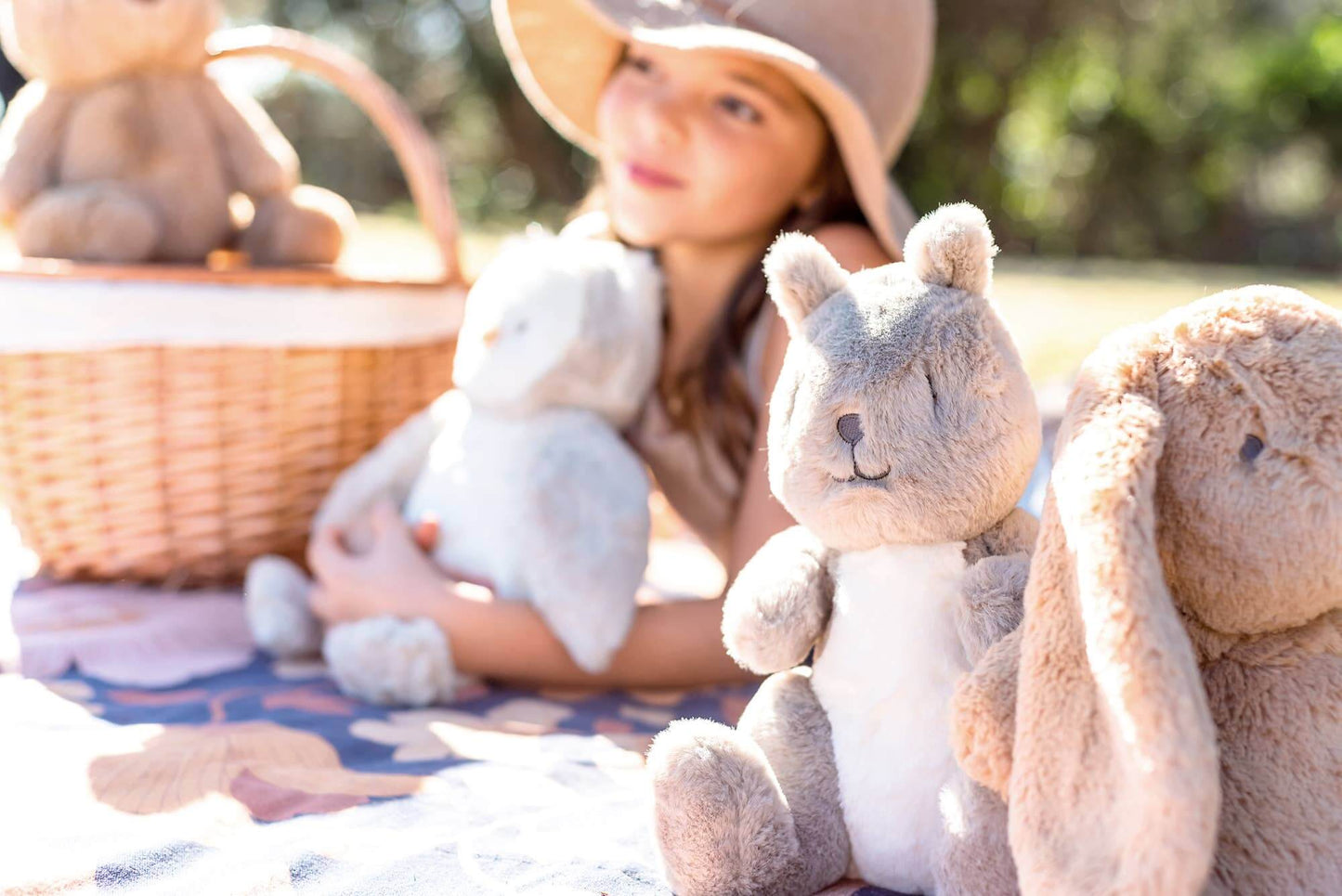 Soft plush - Sadie Squirrel by OB Designs, stocked by Arch & Ted