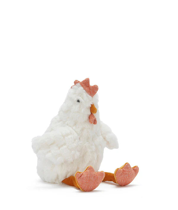 Charlie the Chicken Rattle - Nana Huchy | Soft Plush Rattle Toy | Arch & Ted - Australia