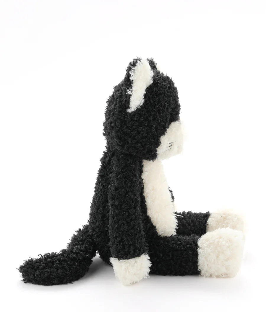 Nana Huchy - Checkers The Cat Black | Plush Toy | Arch & Ted - Australia