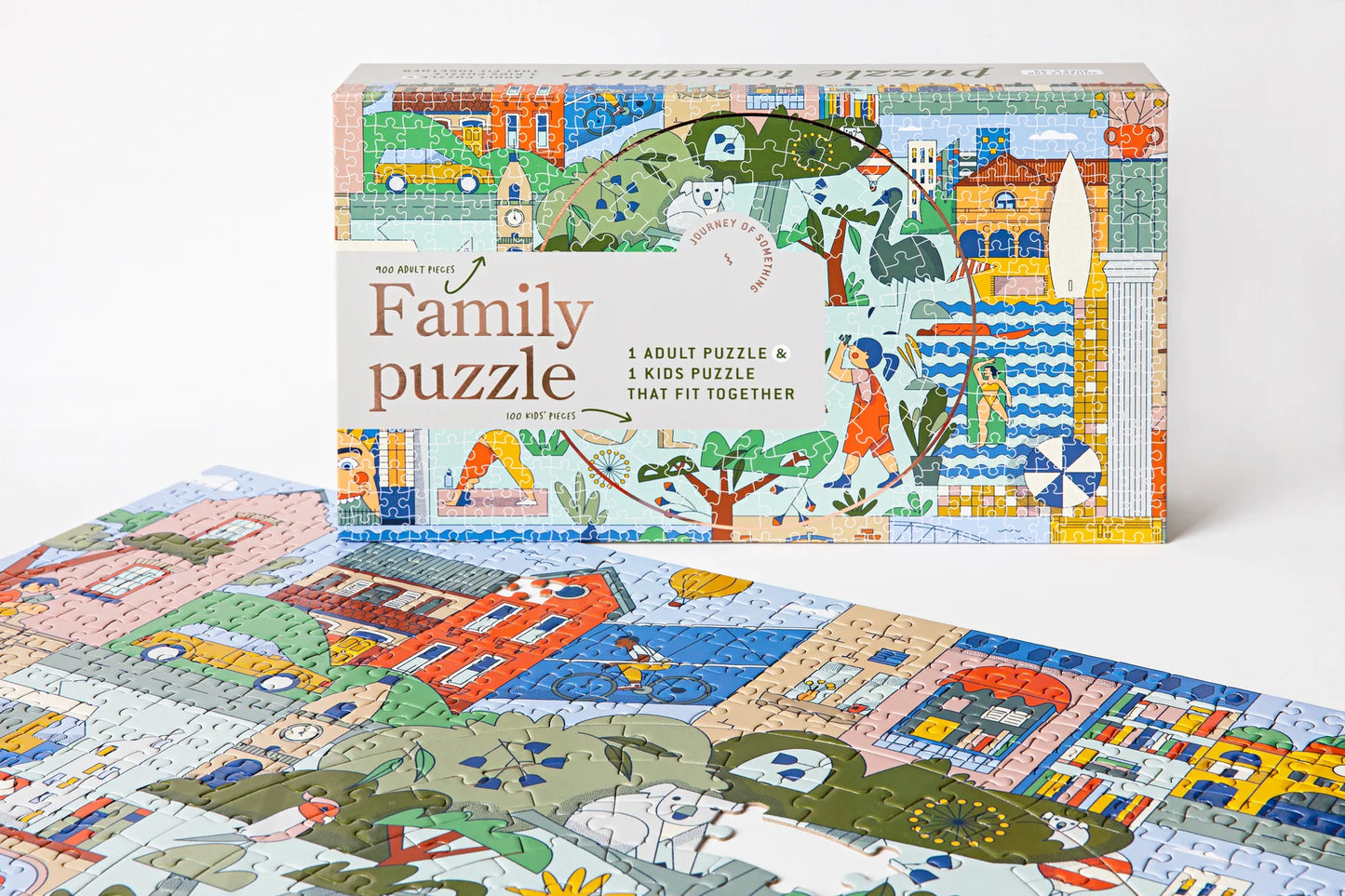 Family Puzzle - Big City, Small City