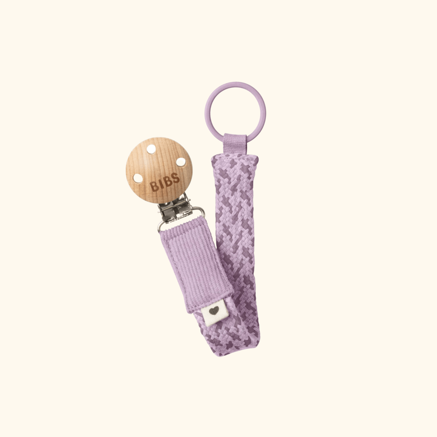 Pacifier Clip - Violet Sky / Mauve