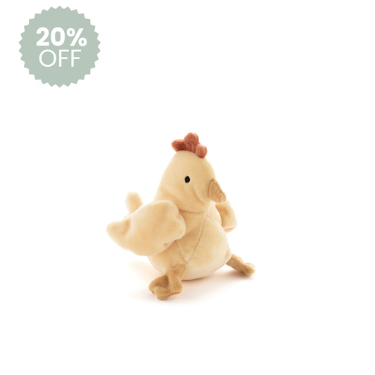 Harriet the Hen Rattle - Honey