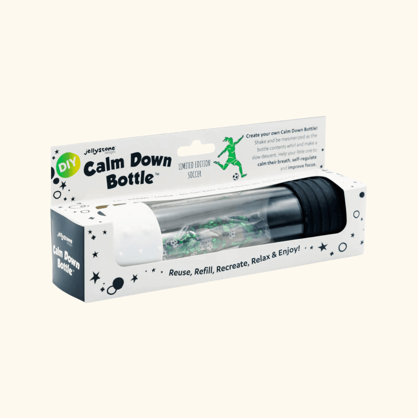 FREE GIFT | DIY Calm Down Bottle - Soccer