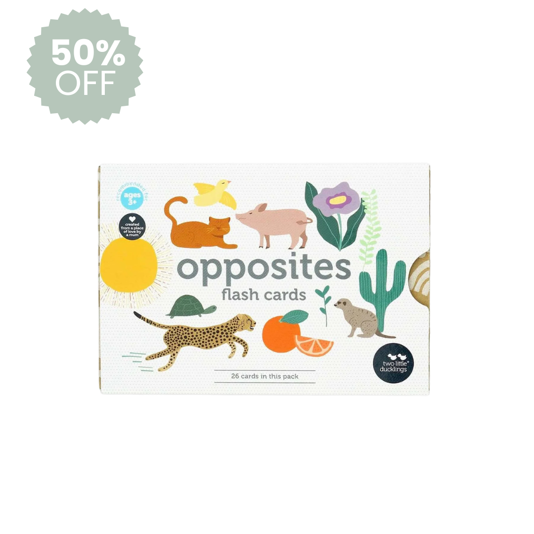 Opposites Flash Cards