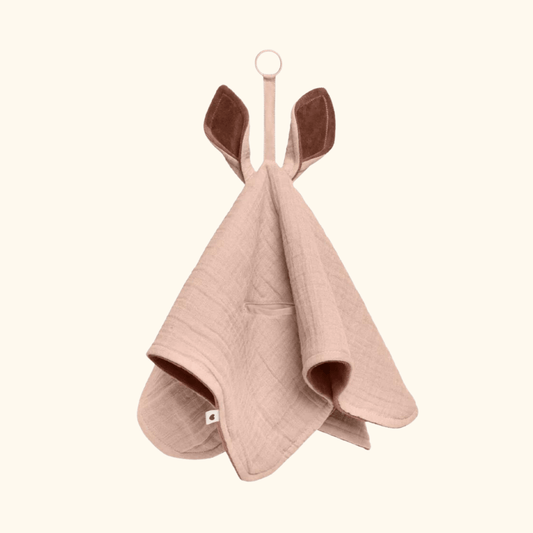 Kangaroo Cuddle Cloth - Blush