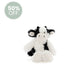 Mini Clover the Cow Rattle - Black
