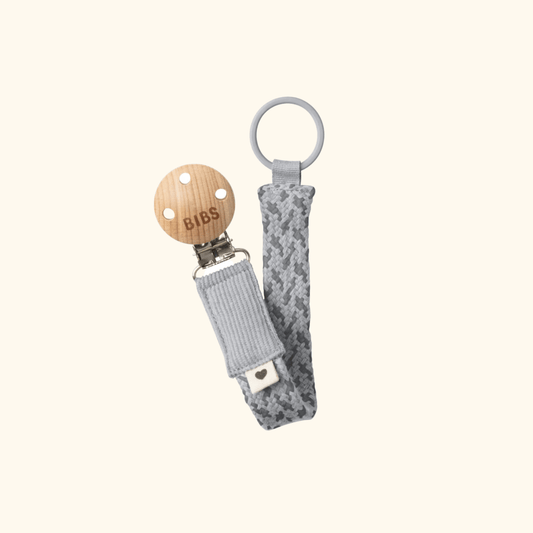 Pacifier Clip - Cloud / Iron