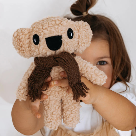 Soft plush toy – Morgan The Koala by And The Little Dog Laughed, stocked by Arch & Ted