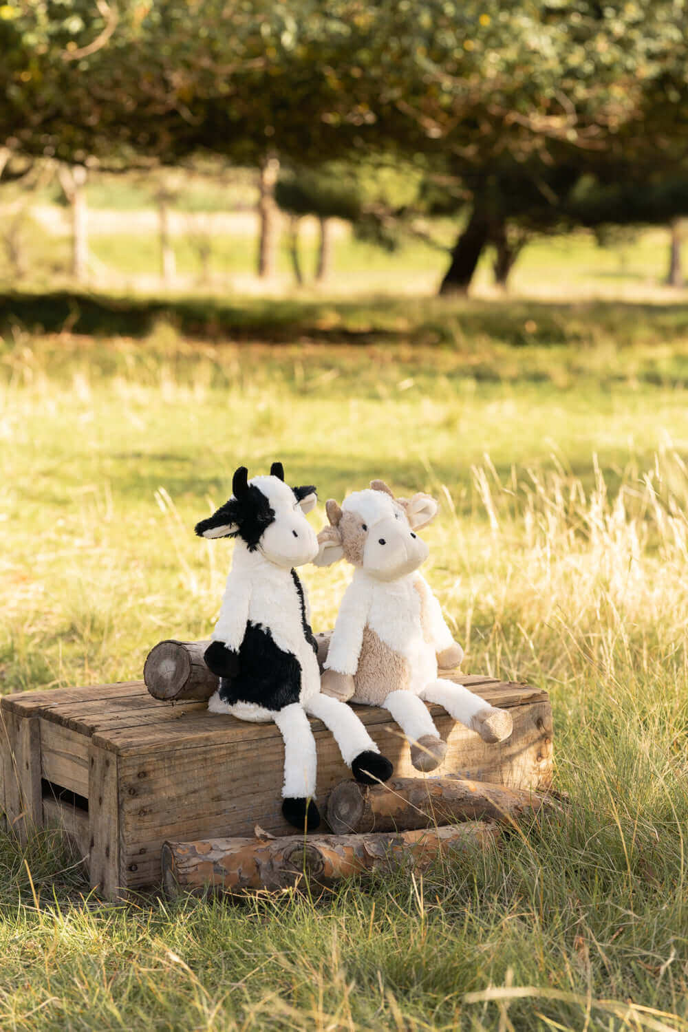 Clover Cow - Beige