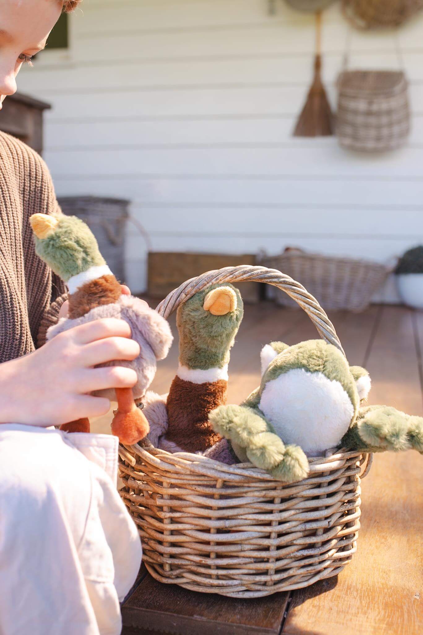 Mini Hugo the Mallard Duck Rattle