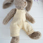 Honey Bunny | Overalls - Mustard Stripe