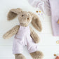 Honey Bunny | Overalls - Lilac Stripe