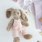 Honey Bunny | Overalls - Pink Stripe
