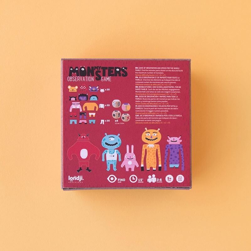 Londji - Monsters | Children's Board Game | Arch & Ted - Australia