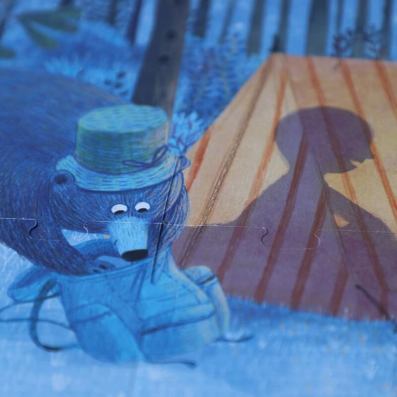 Londji - Pocket Puzzle Night & Day In The Forest | Children's Puzzle | Arch & Ted - Australia