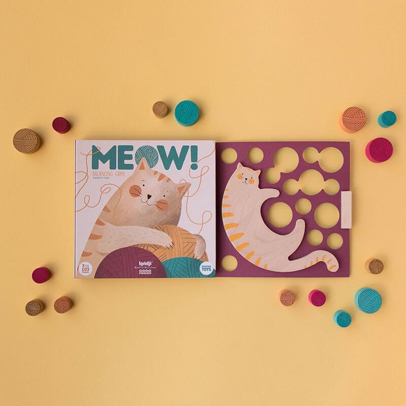 Londji - Toy Meow | Children's Wooden Balance Toy | Arch & Ted - Australia