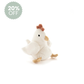 Henrietta the Hen Rattle - Cream