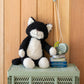 Nana Huchy - Checkers The Cat Black | Plush Toy | Arch & Ted - Australia