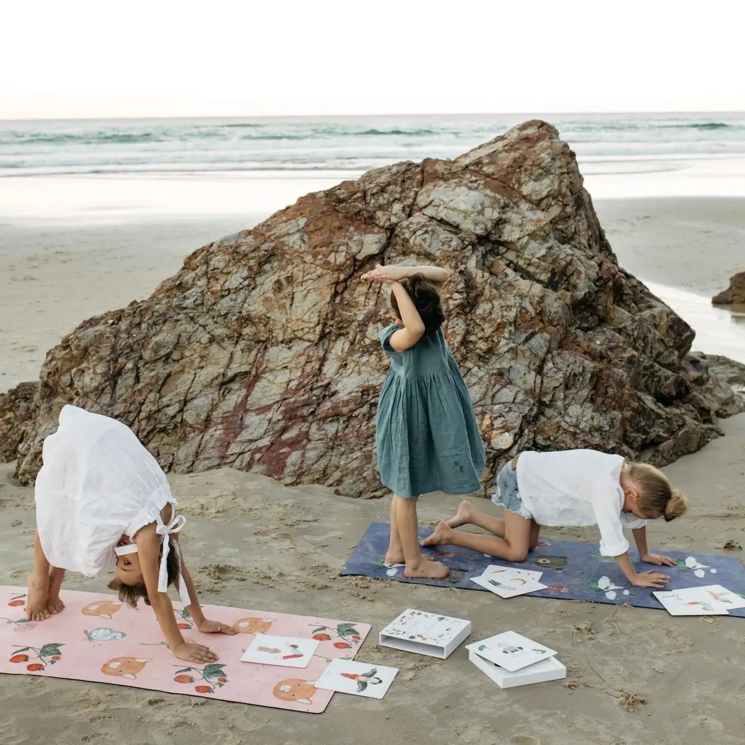Mindful & Co Kids - Yoga mat - Enchanted Print | Children's Yoga | Arch & Ted - Australia