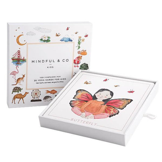 Mindful & Co Kids - Yoga Flash Cards | Children's Yoga | Arch & Ted - Australia