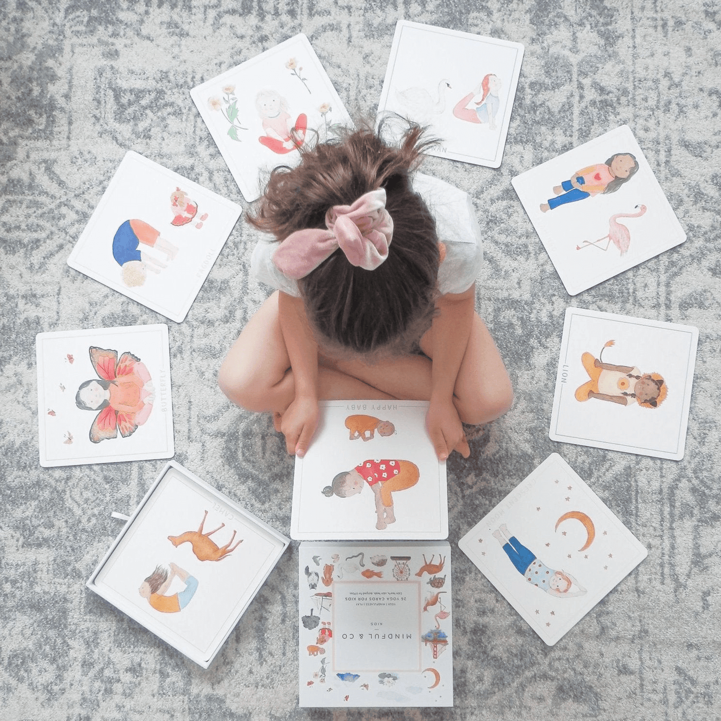 Mindful & Co Kids - Yoga Flash Cards | Children's Yoga | Arch & Ted - Australia